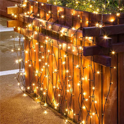 GUIRNALDAS DE LUCES LED SOLARES
