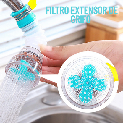 FILTRO EXTENSOR DE GRIFO 360°