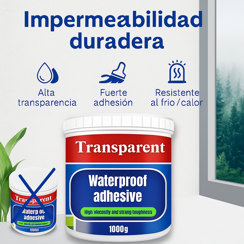 SELLADOR IMPERMEABLE TRANSPARENTE 1 KG