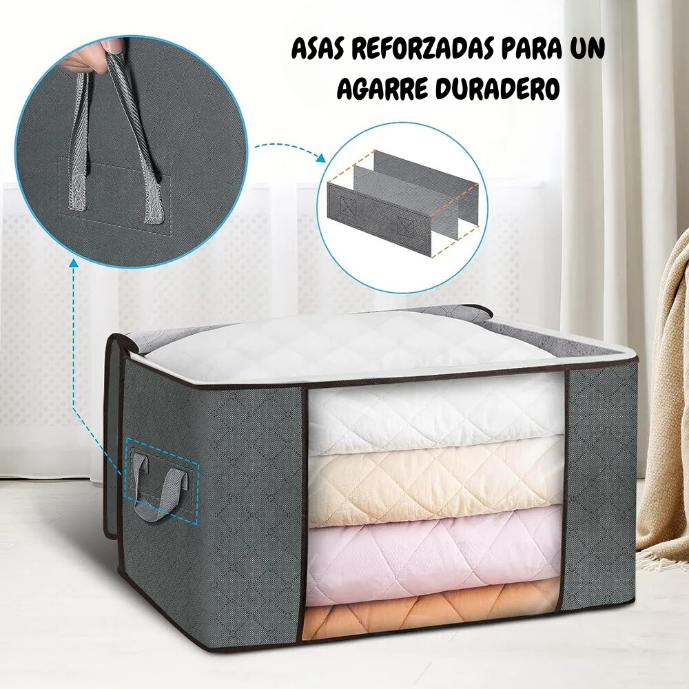 CAJA ORGANIZADORA DE ROPA PLEGABLE | CLEAR VIEW BOX™