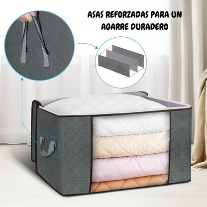 CAJA ORGANIZADORA DE ROPA PLEGABLE | CLEAR VIEW BOX™