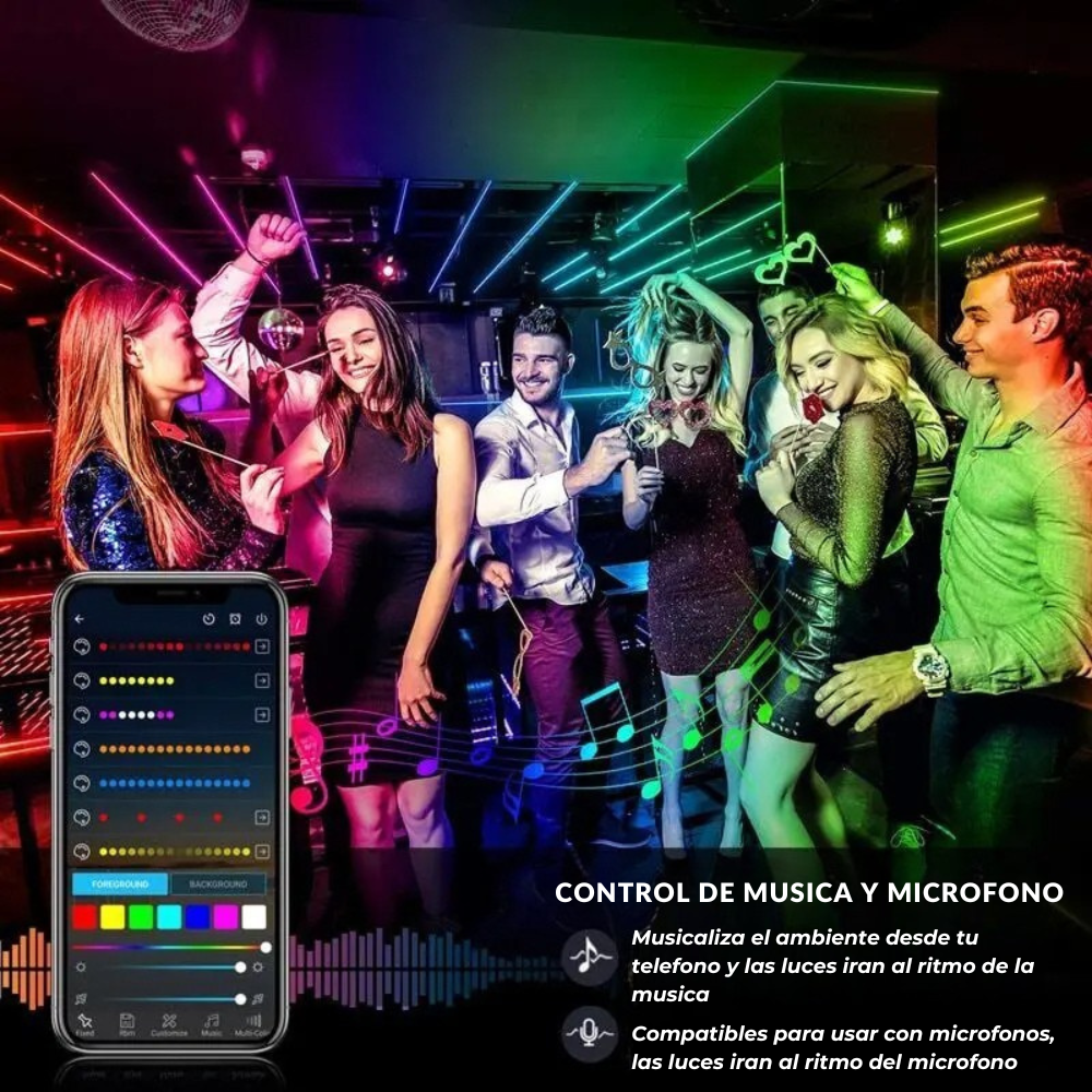 CINTA DE LUZ LED RGB | 5 MTS