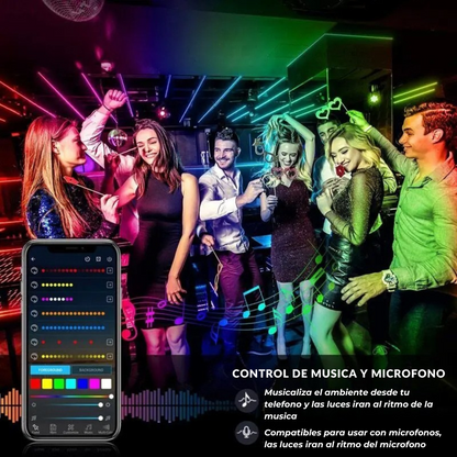 CINTA DE LUZ LED RGB | 5 MTS
