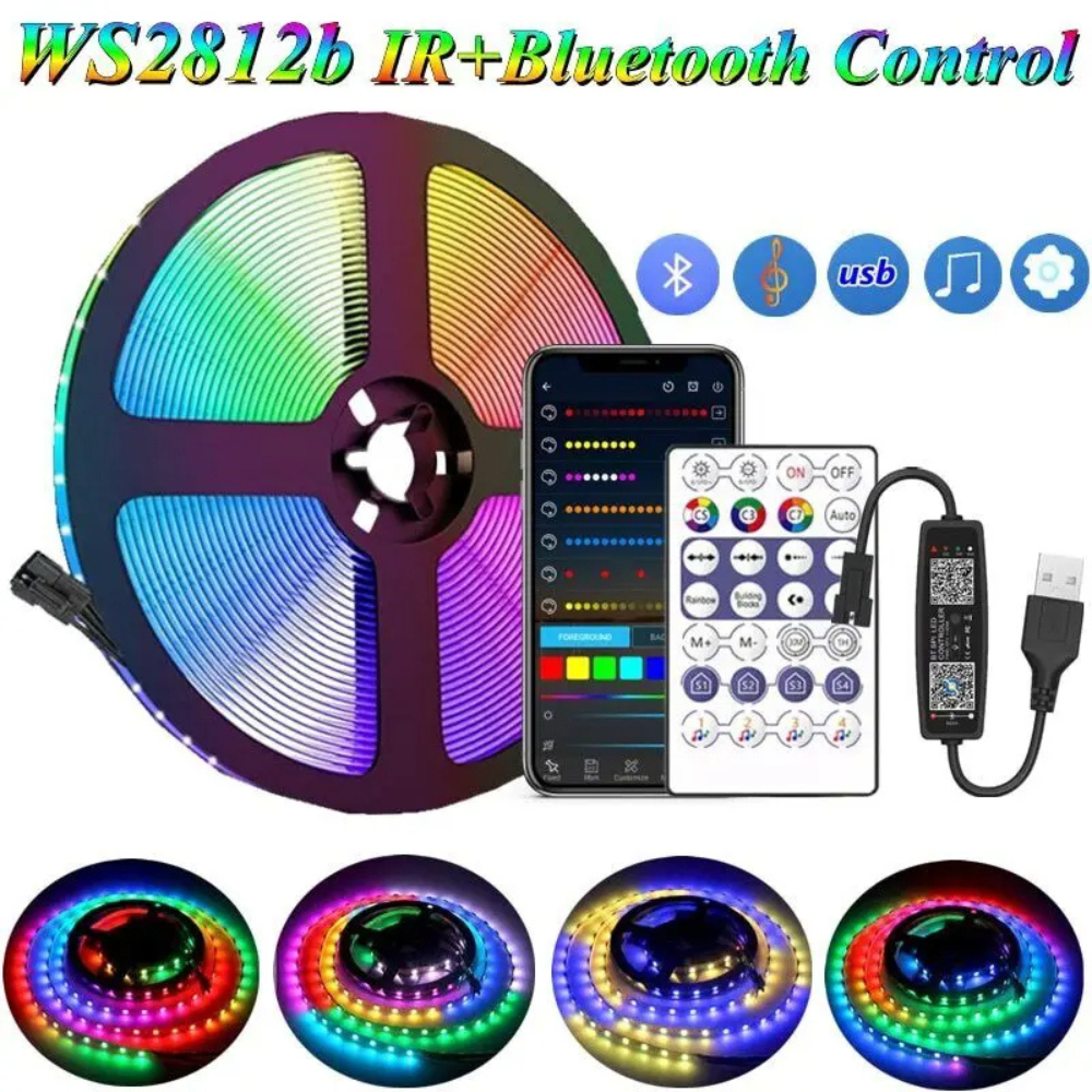 CINTA DE LUZ LED RGB | 5 MTS