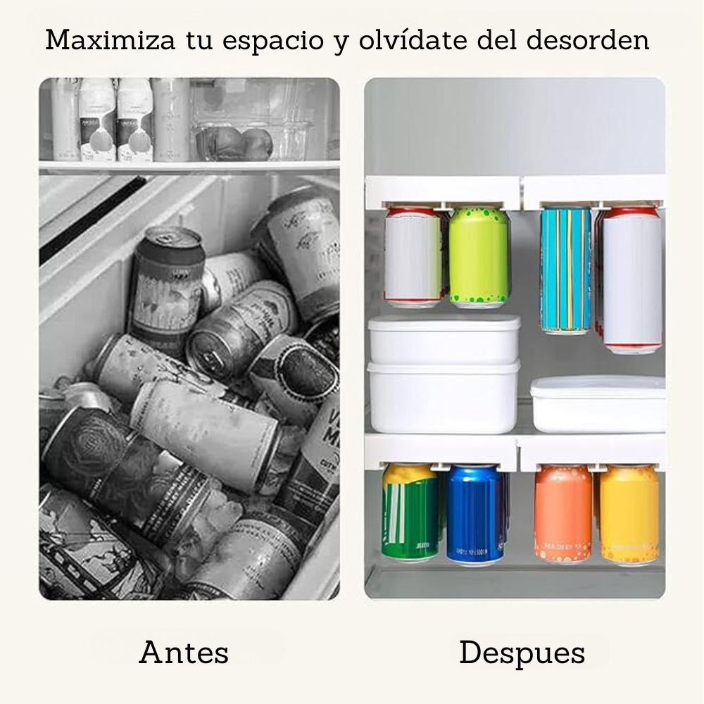 DISPENSADOR DE LATAS PARA REFRIGERADOR