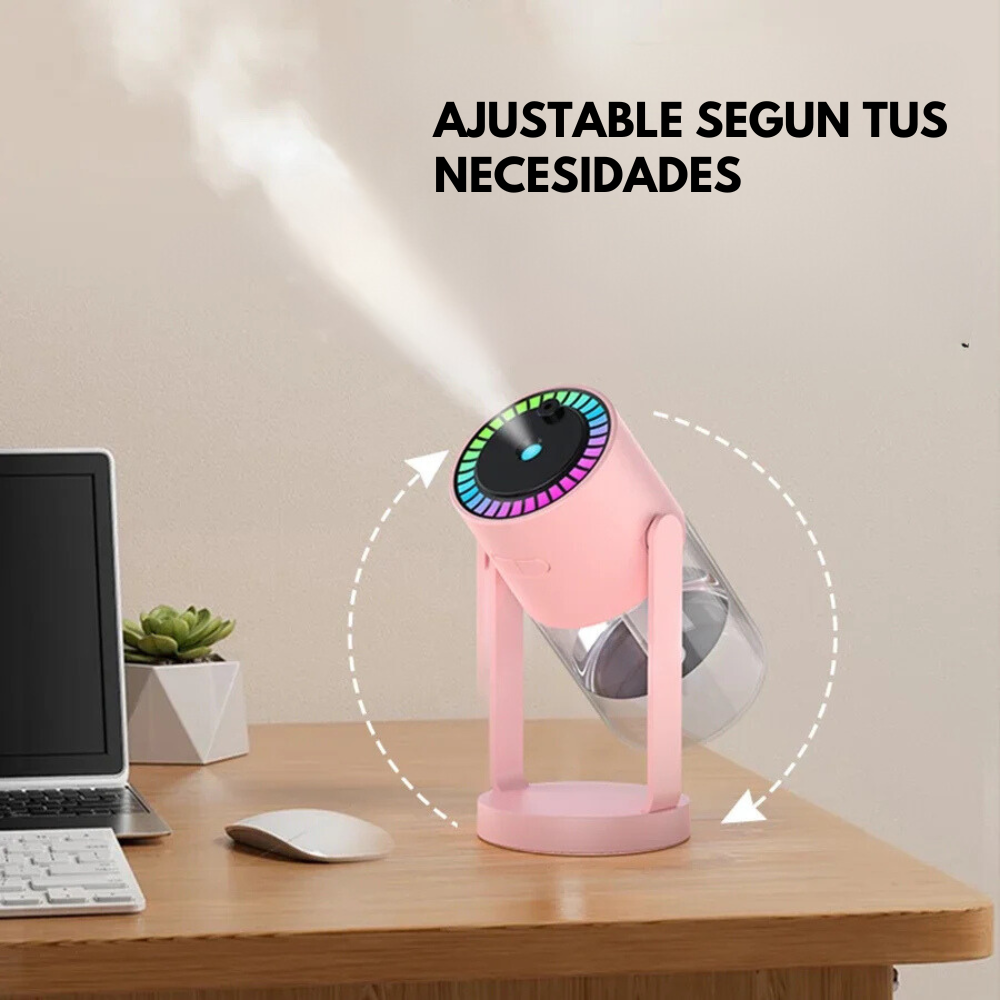 HUMIDIFICADOR DE AIRE CON PROYECCION DE ESTRELLAS