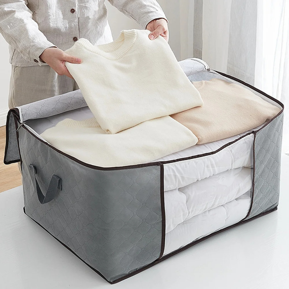 CAJA ORGANIZADORA DE ROPA PLEGABLE | CLEAR VIEW BOX™