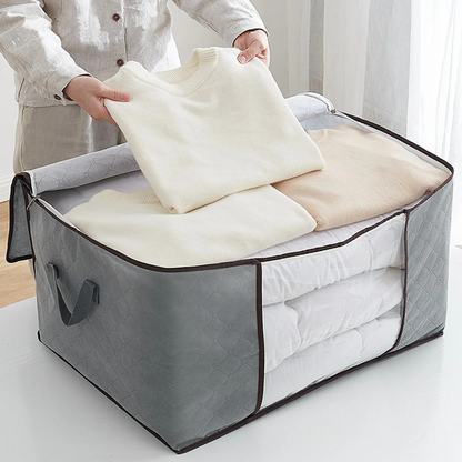 CAJA ORGANIZADORA DE ROPA PLEGABLE | CLEAR VIEW BOX™