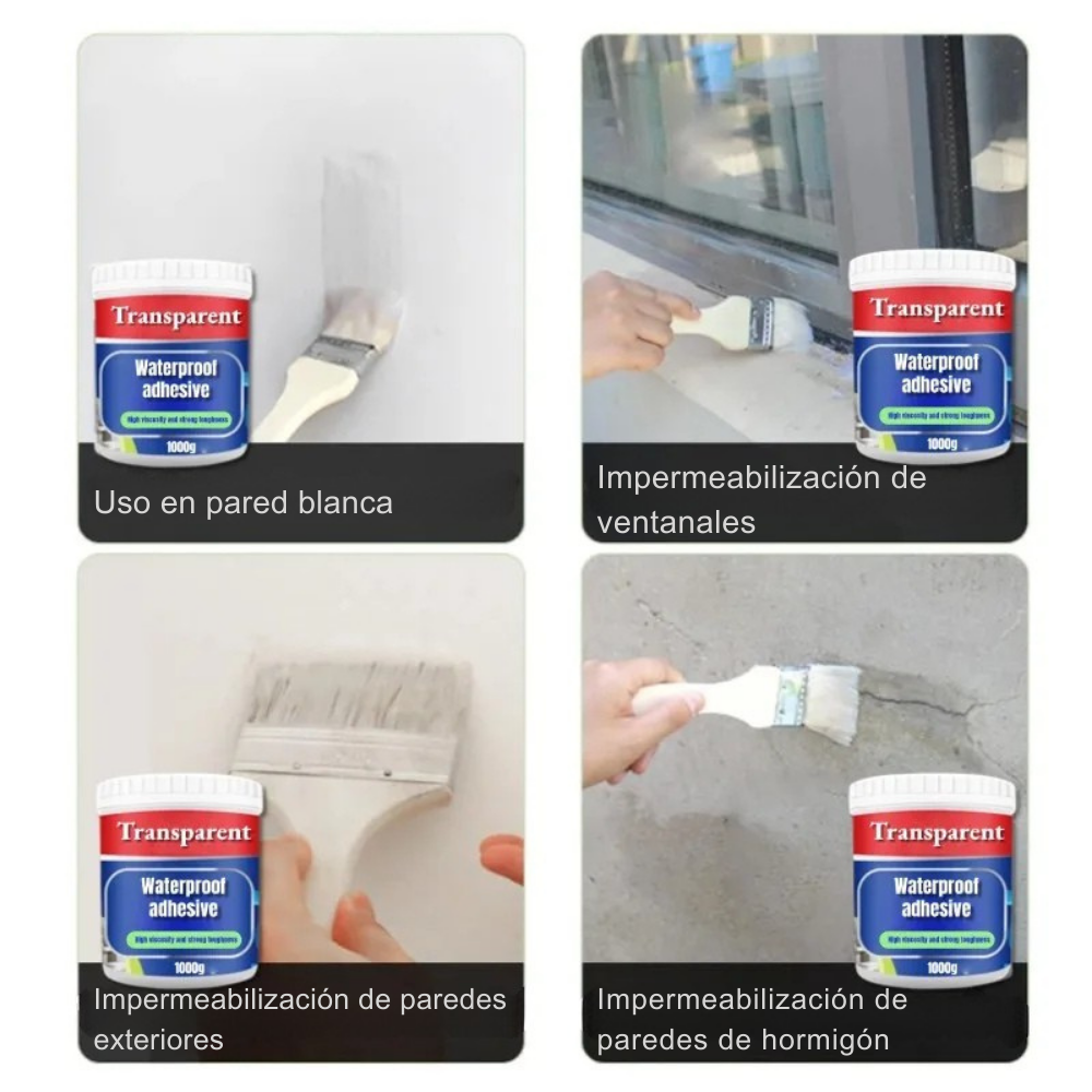 SELLADOR IMPERMEABLE TRANSPARENTE 1 KG