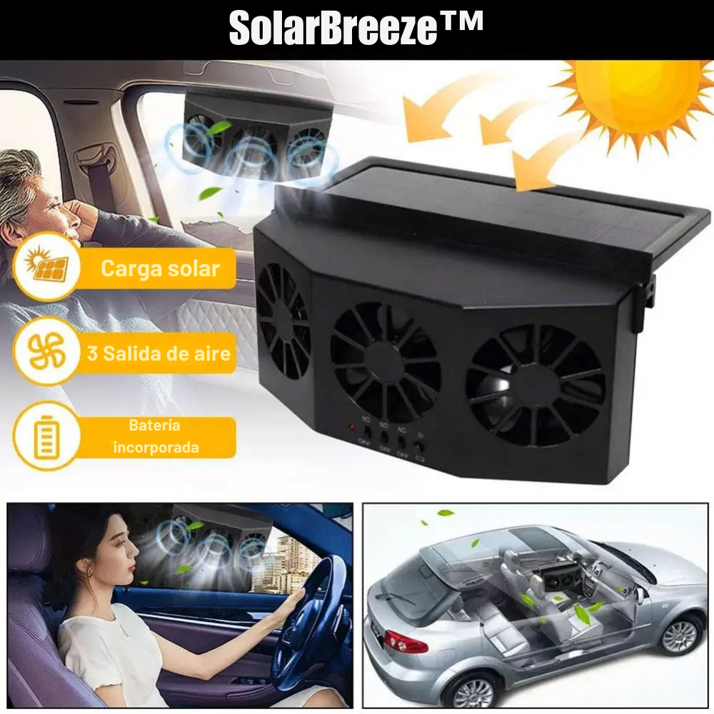 SolarBreeze™ | EXTRACTOR DE AIRE SOLAR