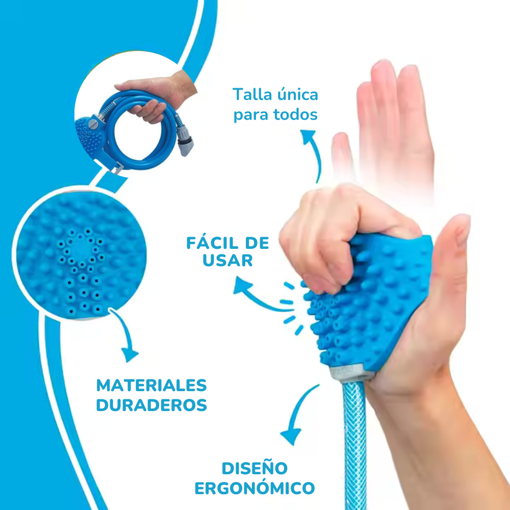 KIT DE BAÑO PARA MASCOTAS