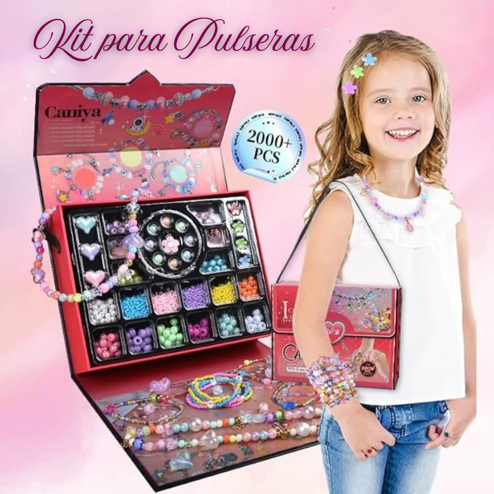 KIT PARA FABRICAR PULSERAS | MAS DE 2000 PIEZAS