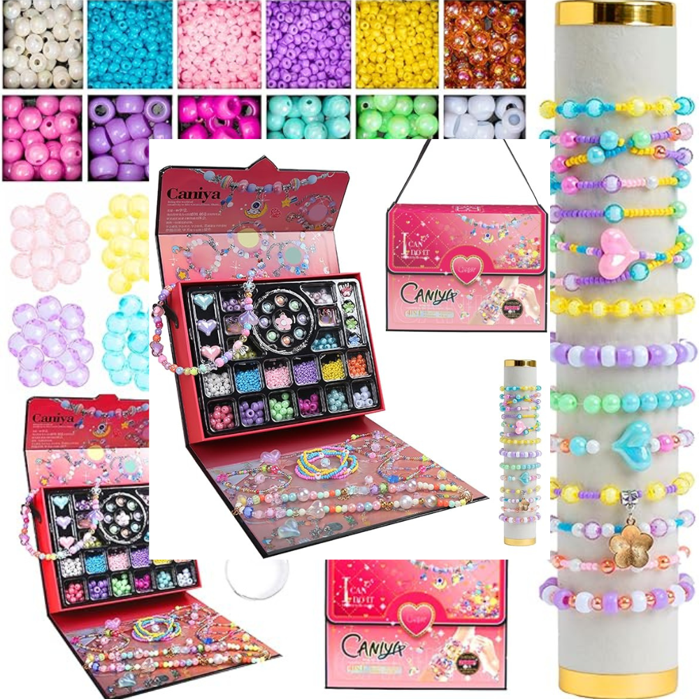 KIT PARA FABRICAR PULSERAS | MAS DE 2000 PIEZAS
