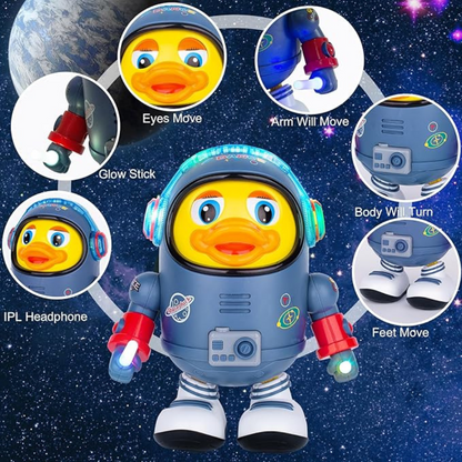 JUGUETE: PATO ESPACIAL BAILARIN | SPACE DUNK DANCE