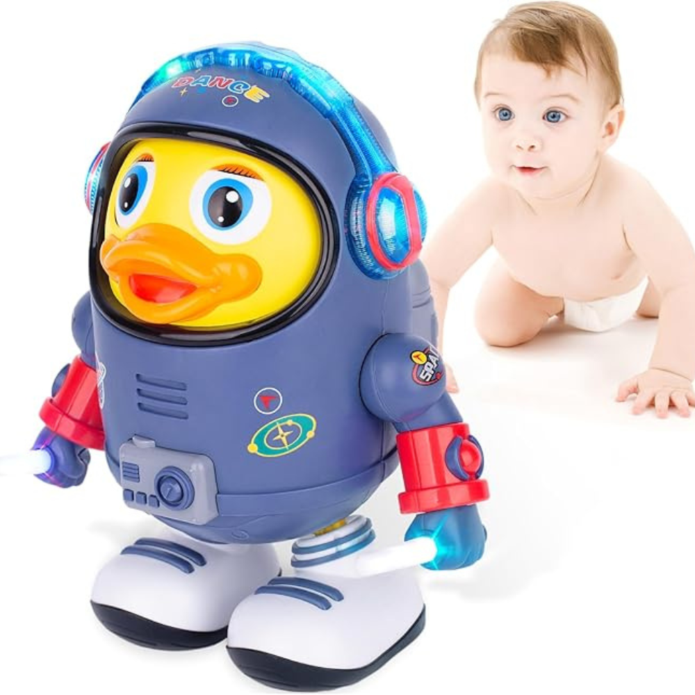 JUGUETE: PATO ESPACIAL BAILARIN | SPACE DUNK DANCE