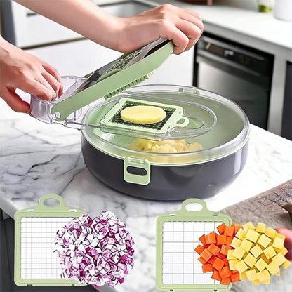 REBANADOR DE VERDURAS MULTIFUNCIONAL 9 EN 1