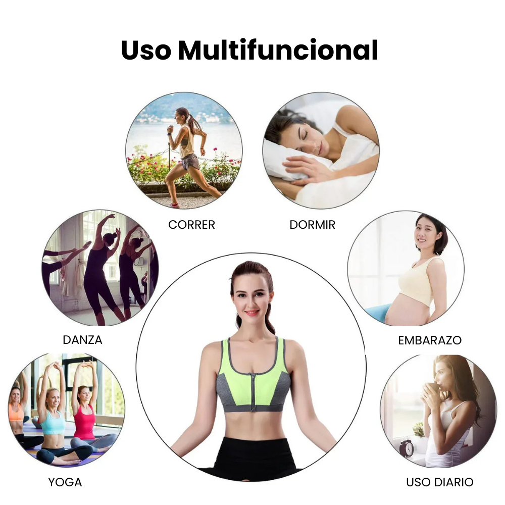 SUJETADOR DEPORTIVO PUSH UP