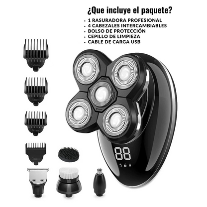 MAQUINA RASURADORA MULTIFUNCIONAL 5 EN 1 VGR | PROFESIONAL